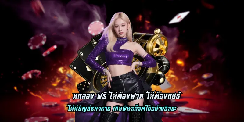 ทดลอง ฟรี ไม่ต้องฝาก ไม่ต้องแชร์