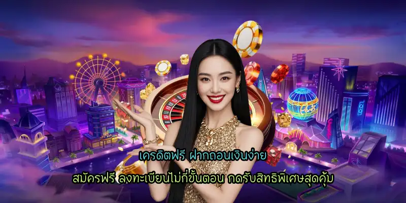 เครดิตฟรี ฝากถอนเงินง่าย